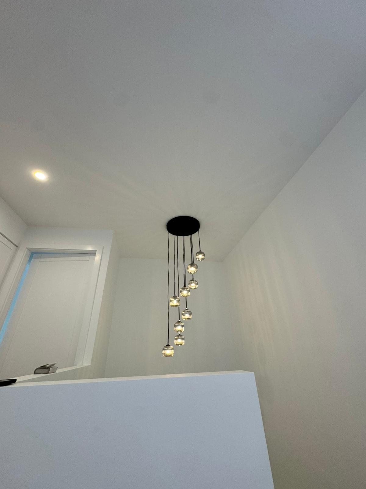 Pendant light installation